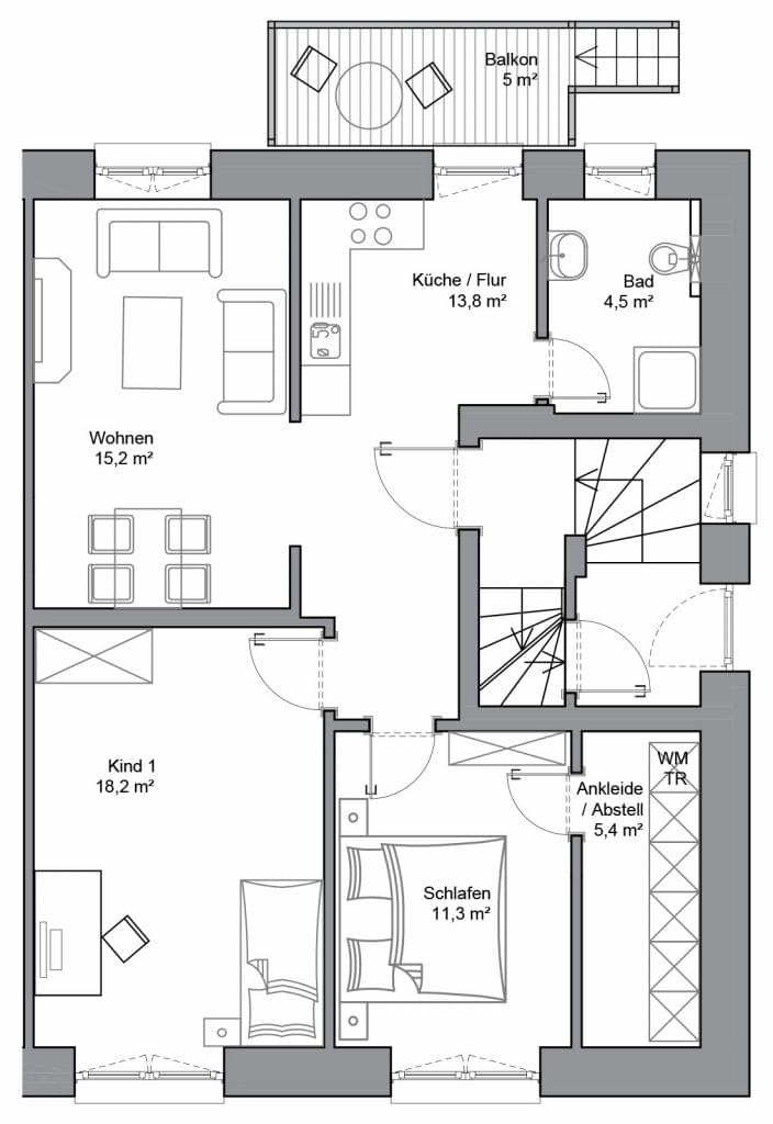 Wohnung 1